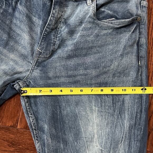 VTG Ecko Unltd Jeans Mens 36x28 Blue Straight Baggy Streetwear Skater Denim - Picture 12 of 14